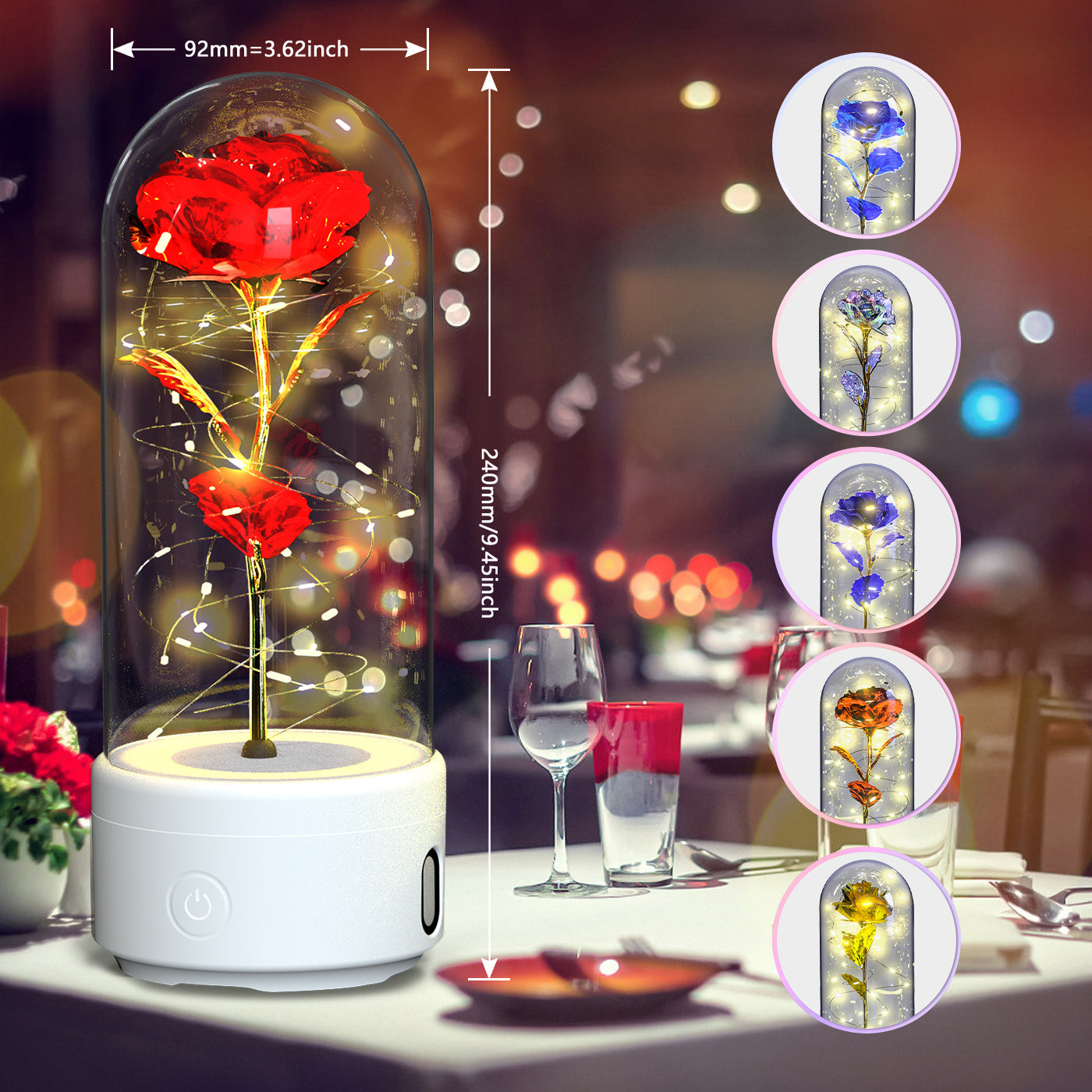 2-in-1 Rose Speaker