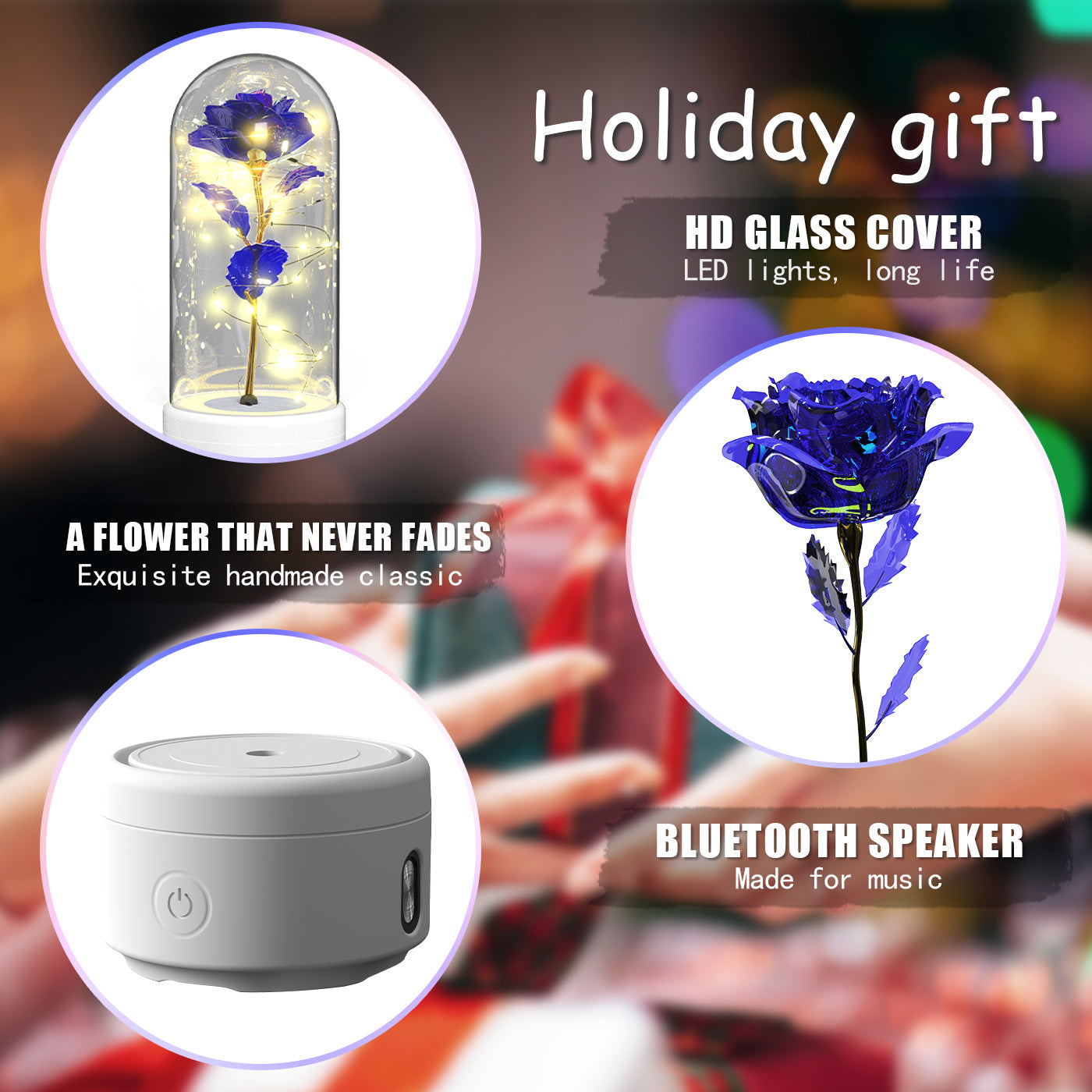 2-in-1 Rose Speaker