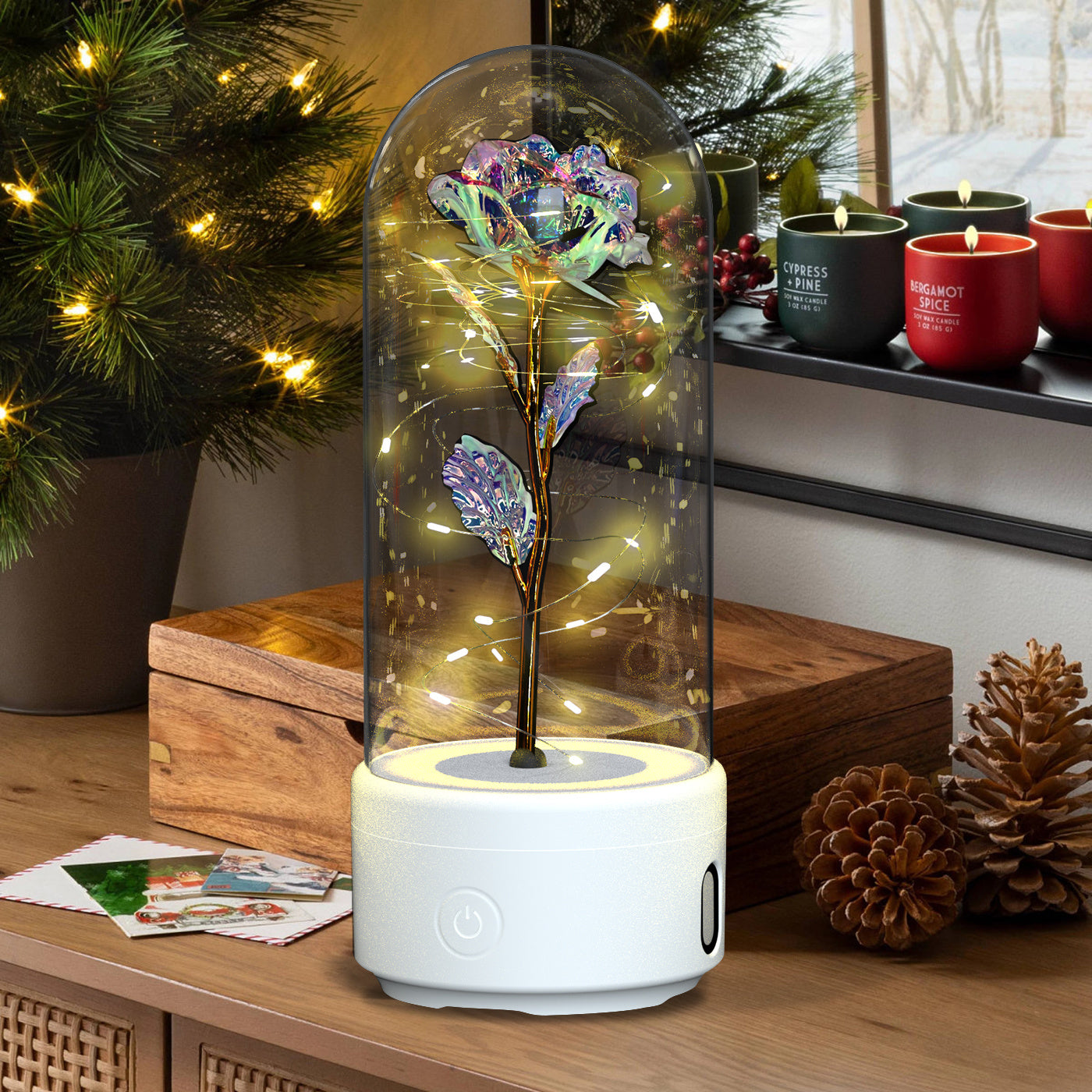 2-in-1 Rose Speaker