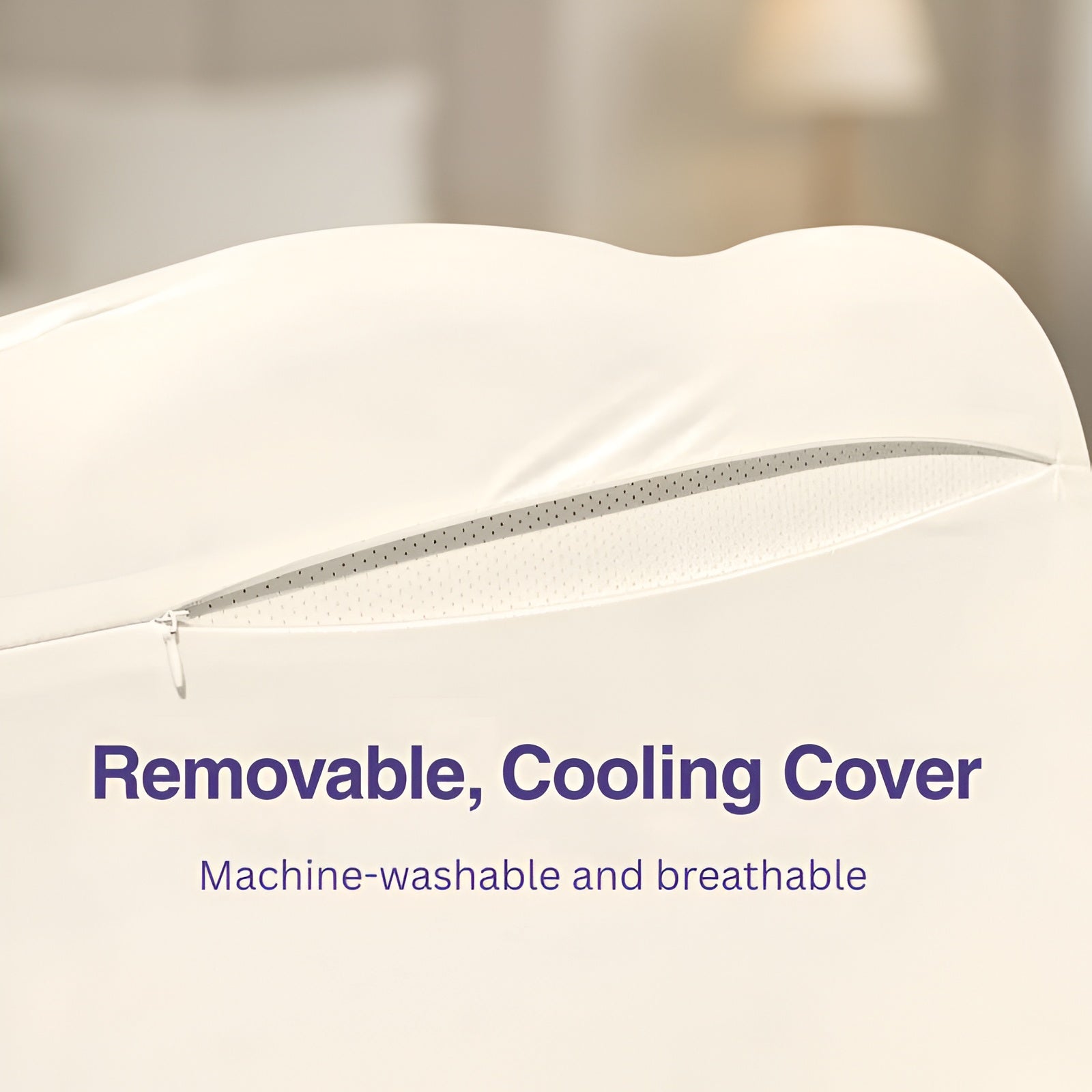 CloudAlign™ Ergonomic Cervical Pillow – Dual Height Memory Foam for Neck Pain Relief & Deep Sleep