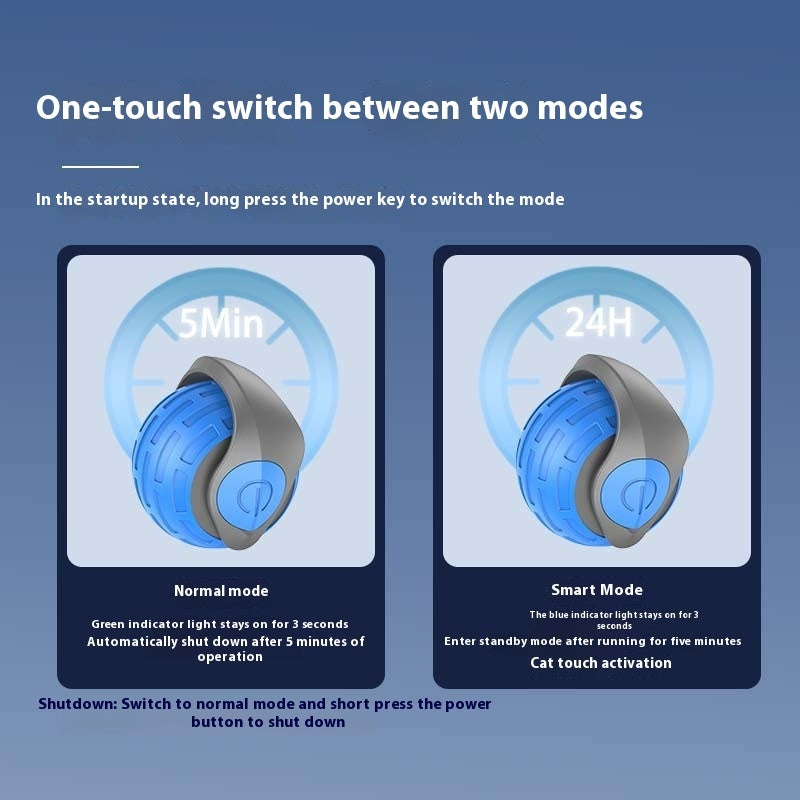 New Interactive Cat Toys Ball Auto Electric Rolling Ball Toys For Cat